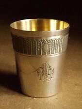 Argent massif timbale d'occasion  Mirecourt
