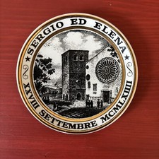 Piatto ceramica fornasetti usato  Milazzo
