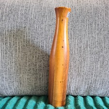 Acacia wooden vase for sale  NOTTINGHAM