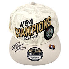 Chapéu vestiário Payton Pritchard Boston Celtics assinado 2024 NBA Champions JSA comprar usado  Enviando para Brazil