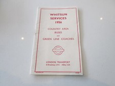 London transport timetable for sale  FAVERSHAM