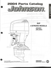 2004 johnson 8hp for sale  USA