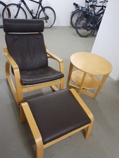 Schwingsessel mämit hocker gebraucht kaufen  Laatzen