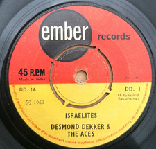 Desmond dekker israelites for sale  LONDON