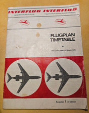 Alter interflug flugplan gebraucht kaufen  Auerbach/Vogtl.