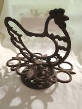 Eierhalter huhn gusseisen gebraucht kaufen  Geldern