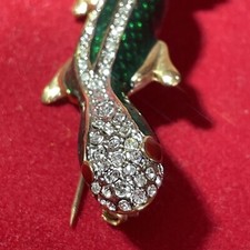 Broche gecko lézard d'occasion  Aytré