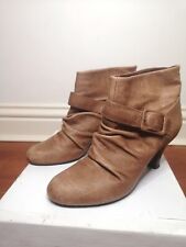 Brown leather ankle for sale  HOVE