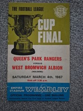 Qpr wba 1967 for sale  SOUTHAMPTON