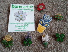 Macmillan cancer enamel for sale  SWINDON