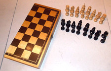 Schachspiel vintage holzschach gebraucht kaufen  Koblenz