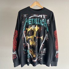 Camiseta Manga Longa Metallica Mexican World Tour Resurrection Extra Grande Vintage Reimpressão comprar usado  Enviando para Brazil