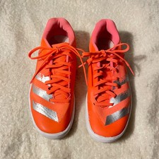 Tênis esportivo Adidas Throwstar atletismo masculino 8 laranja com cadarço comprar usado  Enviando para Brazil