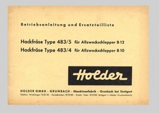 Holder hackfräse bodenfräse gebraucht kaufen  Deutschland
