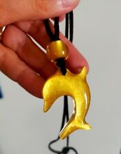 Ciondolo delfino vetro usato  Cogoleto