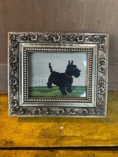 Vintage needlepoint scottie for sale  Hampshire