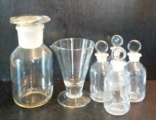 Lot flacons verre d'occasion  Buchy