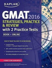 Kaplan gmat 2016 for sale  Aurora