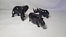 Three vintage ebony for sale  DERBY