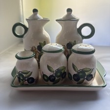 Pretty ceramic condiment for sale  WINKLEIGH