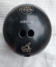 Vintage 1977ish? Bola de boliche Ebonite Tornado preta 15 libras (14 libras, 14 oz) comprar usado  Enviando para Brazil