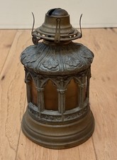 Abajur de mesa antigo vintage gótico óleo querosene lanterna rainha Anne nº 2 8,75 pol comprar usado  Enviando para Brazil