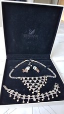 Collier parure swarovski d'occasion  Merlimont