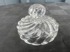 Couvercle cristal bonbonnière d'occasion  Libourne