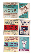 Transit ticket passes for sale  Randolph
