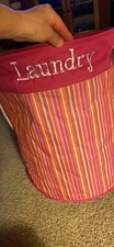 Laundry hamper monogrammed for sale  Eastlake
