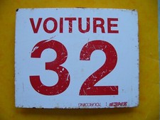 Sncf plaque numéro d'occasion  Lens