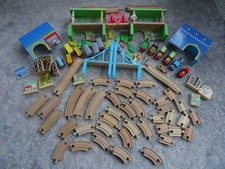 Wooden train set for sale  LEYLAND