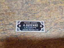 Plaque aluminium cadre d'occasion  Plonéour-Lanvern