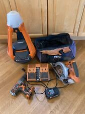 Ridgid tool set for sale  Logan