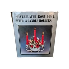 Kerzenhalter silverplated gebraucht kaufen  Frohburg