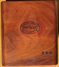 Old partagas wooden for sale  Greene