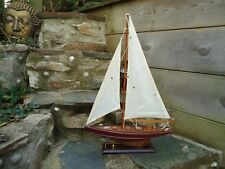 Model yacht brown for sale  TORQUAY