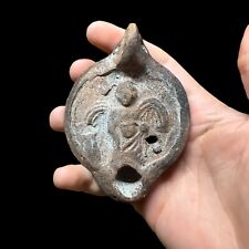 Terracotta oil lamp d'occasion  Expédié en Belgium