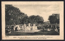 Cpa sens fête d'occasion  Expédié en France