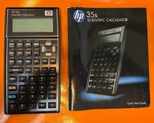 Calculadora científica Hewlett Packard HP 35s com manual de guia de início rápido comprar usado  Enviando para Brazil