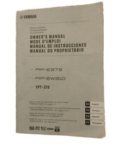 Teclado Digital Yamaha PSR-E373 YPT-370 PSR-EW310 Livro Manual do Proprietário Original comprar usado Teclado Digital Yamaha PSR-E373 YPT-370 PSR-EW310 Livro Manual do Proprietário Original comprar usado  Enviando para Brazil