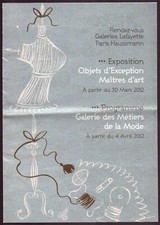 Exhibition program exceptional d'occasion  Expédié en Belgium
