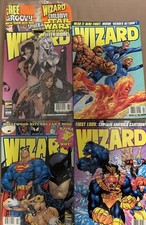 Revista Wizard Comics X-Men Fantastic Four Liga da Justiça Witchblade Vampirella comprar usado  Enviando para Brazil