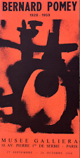 Bernard pomey affiche d'occasion  Paris IX
