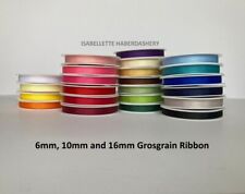 Grosgrain ribbon 6mm for sale  LONDON