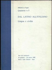 Dal latino all usato  Italia