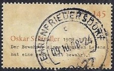 Usado, Bund BRD Mi. 2660 aus 2008 ORTSVOLLSTEMPEL Ehrenfriedersdorf / Oskar Schindler comprar usado  Enviando para Brazil