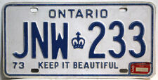Kanada ntario nummernschild gebraucht kaufen  Euskirchen