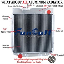 Aluminum 3rows radiator for sale  Chino