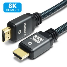 Cabo HDMI 8K 48Gbps alta velocidade HDMI 2.1 certificado eARC ARC HDR10 Dolby Atmos comprar usado  Enviando para Brazil